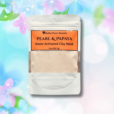 Pearl & Papaya Glow Dry Clay Mask