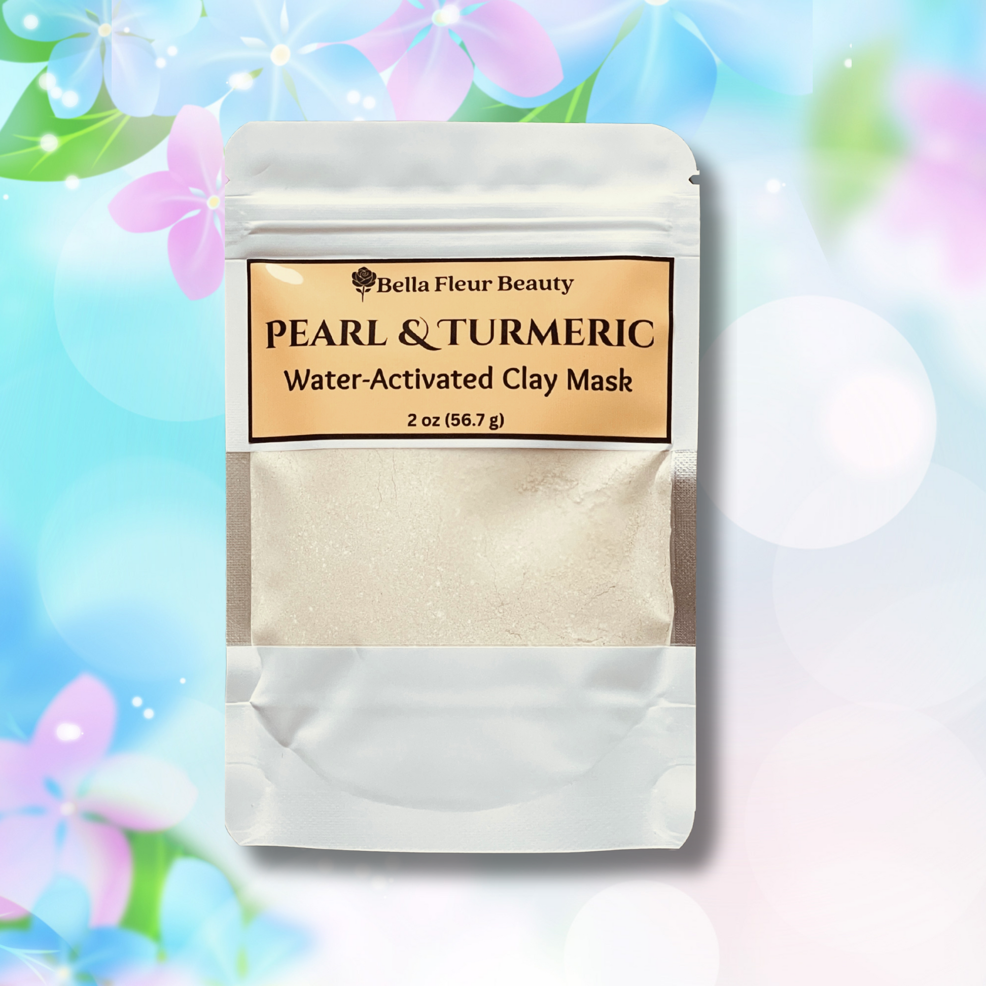 Pearl & Turmeric Balance Dry Clay Mask